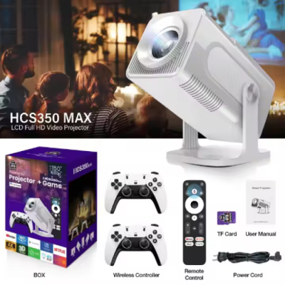 Picture of HCS350 Voice Control Max Gaming Projector-White