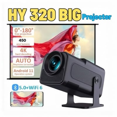 Picture of HY320 4k Android Projector-Black