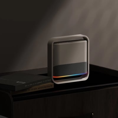 Picture of MOK NSL03 4k Portable Smart Projector Home Theater-Off White