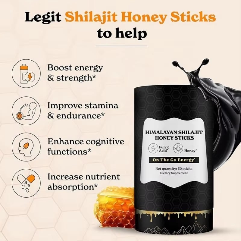 Picture of Organic Honey Sticks, Saffron