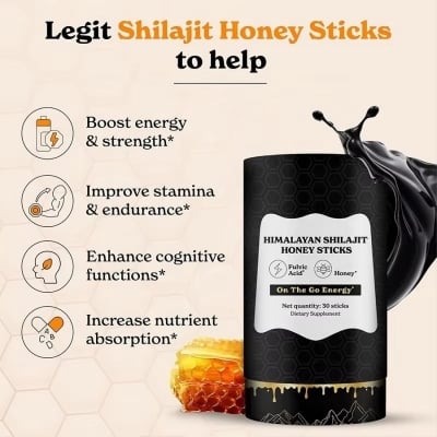 Picture of Organic Honey Sticks, Saffron