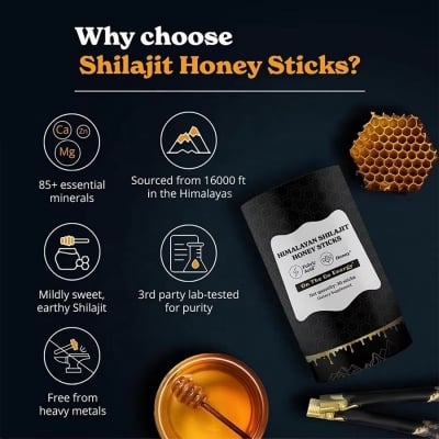 Picture of Organic Honey Sticks, Saffron