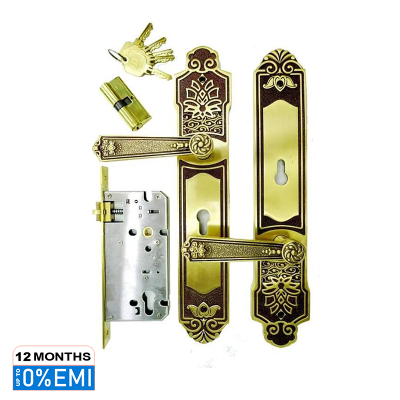Picture of High Security System Main Door Brass Handle Lock
