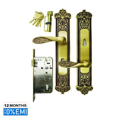 Picture of High Security System Main Door Brass Handle Lock