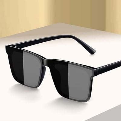 Picture of Polarized UV400 High Quality Double Poly Fashion Sunglass For Men – Black Color