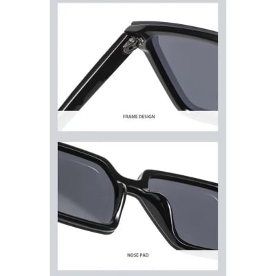 Picture of Polarized UV400 High Quality Double Poly Fashion Sunglass For Men – Black Color