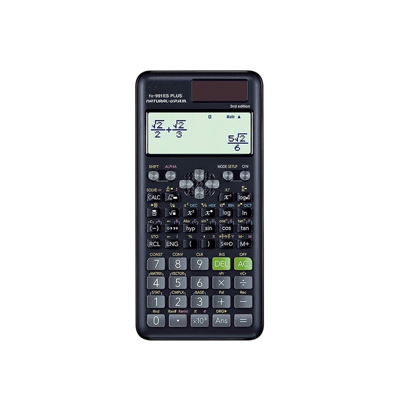 Picture of Scientific Fx-991es Plus Unofficial Copy Calculator 2nd Edition .Function -417 - Black