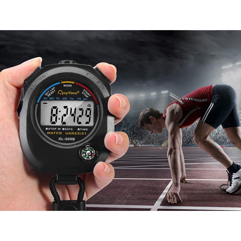 Picture of New Version Stopwatch XL-009 with Compass Timer with Rope for Sports and Gym