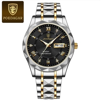 Picture of POEDAGAR 615 New Best Quality Luxury Fashion Luminous Date Week Quartz Men's Watch