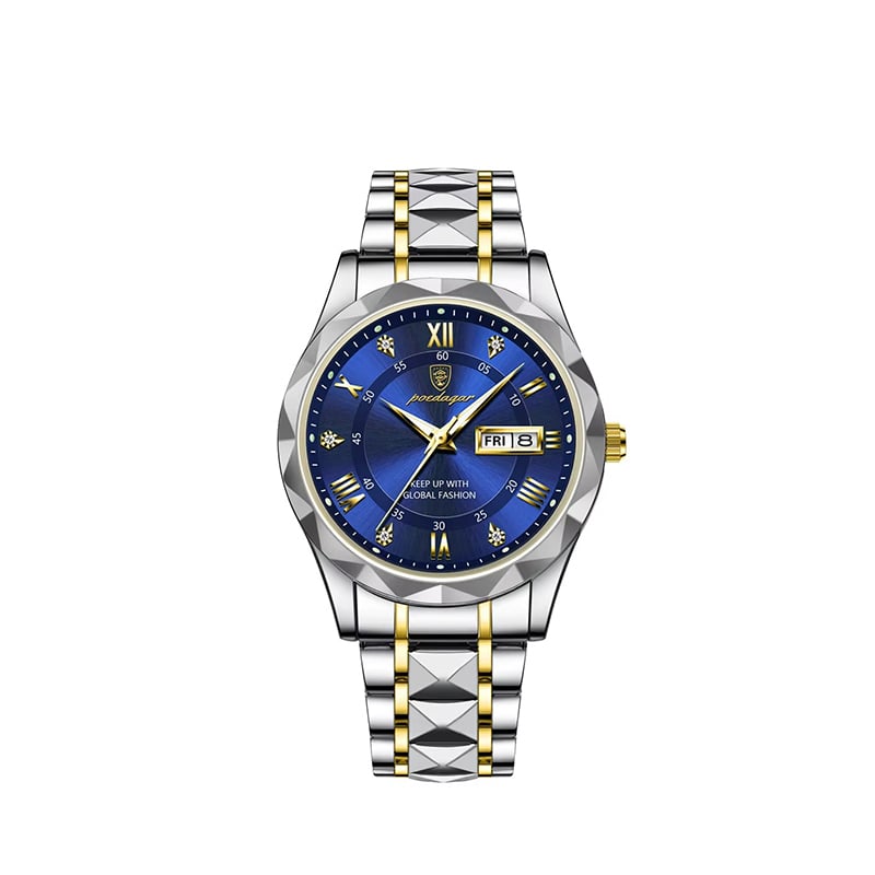 Picture of POEDAGAR 615 New Best Quality Luxury Fashion Luminous Date Week Quartz Men's Watch
