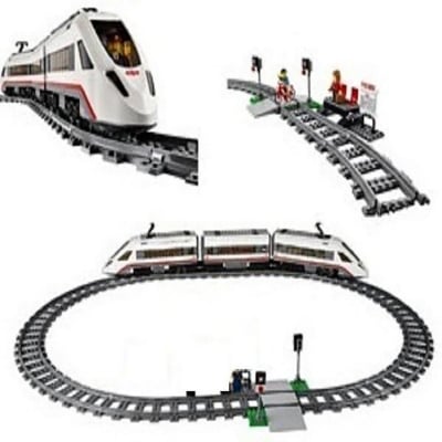 Picture of Speed Train with Railway Line Battery Operator Large size 