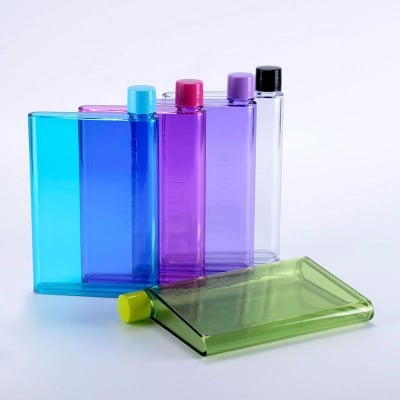 Picture of Notebook slim Water Bottle  A5 NoteBook Life Style Bottle- (Multicolor)