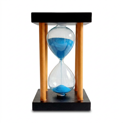 Picture of Wooden Sand Timer Hour Glass (Multicolor)