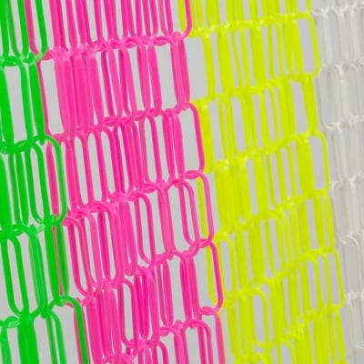 Picture of 2 pcs Plastic Display Chain Hook Clothes Organizer Hanger Market Stall Shop Storage Long 3 fit 