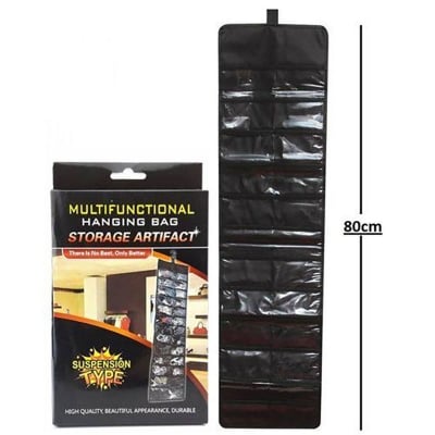 Picture of Multi Functional Hanging Bag Waterproof softness durable fashion (Light Black)