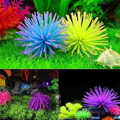 Picture of Aquarium Decor Artificial Coral Plant Underwater 1pcs (290 gm)