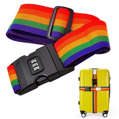 Picture of Travel Luggage Safety Belt Password Lock (লাগেজ সেফট লক) (Multicolor)