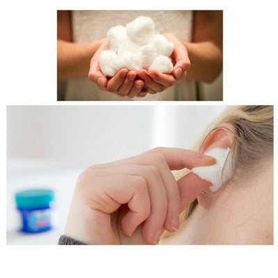 Picture of Cotton Balls Safe Soft Non Floure Scent 40g 