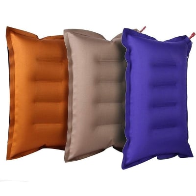 Picture of Cotton Inflatable Double Color Air Travel Pillow 1 Pcs-তুলা বিহিন বালিশ (Multicolor)