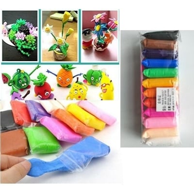 Picture of 12 Color Super Clay Modeling with Tools Educational Toys DIY Gifts 