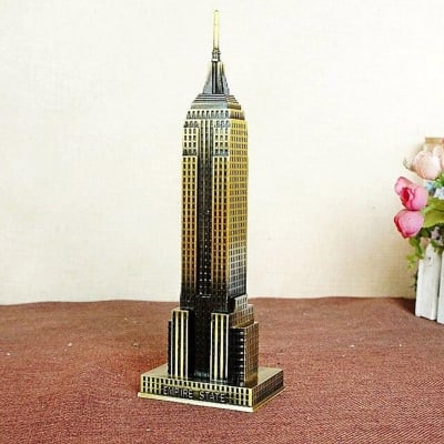 Picture of Empire State Building Showpiece Metal Home Office Decor 