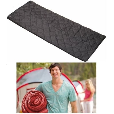 Picture of Portable Mattress Cushion bed single layer camping Black bed (Black,M)