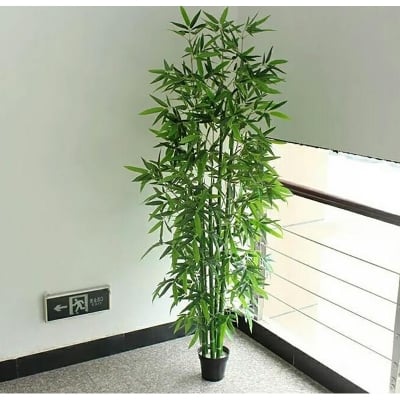 Picture of Artificiall Plants Bamboo Tree Home Office Decore (Green)