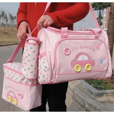 Picture of Multi-Functional Fashion Mummy Package 4 pcs Oxford Cloth Mummy Bag 