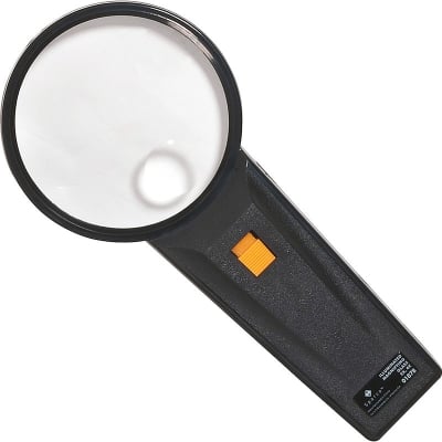 Picture of Hi power magnifying glass 1 pcs light not included (Black)