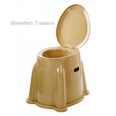 Picture of High Commode with hollow cover Portable easy carry 