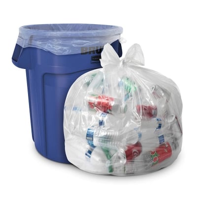 Picture of ময়লা ফেলার ব্যাগ Garbage Bag Trash Bag Waste Bag clear (White)