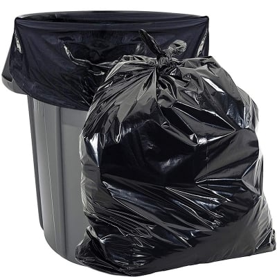 Picture of Garbage Bag Black Trash Bag Waste Bag 10 PCS-ময়লা ফেলার ব্যাগ 