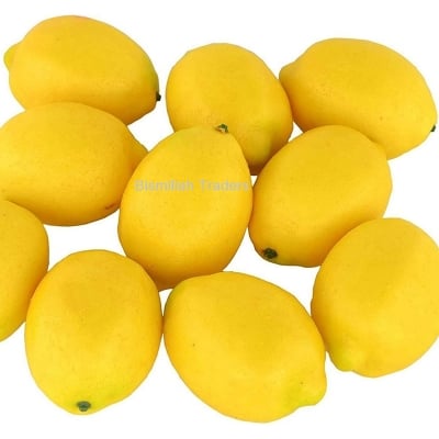 Picture of Lifelike Artificial Lemons Fruit Decoration for Home Kitchen Party 