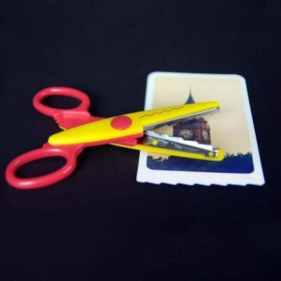 Picture of Craft Stainless Steel Scissor - Code 03 (Red and Yellow)