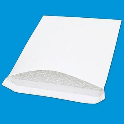 Picture of 6*7 inches White Bubble Mailing Poly - 100 pcs (White)