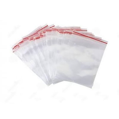 Picture of 1.5”x 2”  Zip Lock Plastic Packet - 100 pcs pack (Neutral)