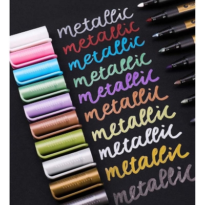 Picture of 12pcs KeepSmiling Glass Color Set of 12ml No:7112GL (Multicolor)