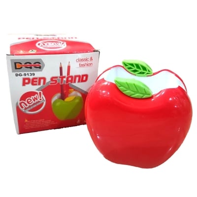Picture of Apple mini pen holder/ Makeup Brush Vase/ Pencil Pot (Red)