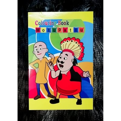 Picture of Kid's Motu Patlu Colouring Book (Multicolor)