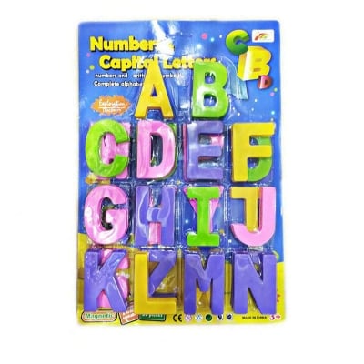 Picture of Magnetic Learning Alphabets Set Puzzle toy for children (Letter set) (Multicolor)