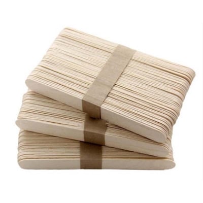 Picture of Natural Wooden Jumbo pop-sticks - 3 packs (Brown)