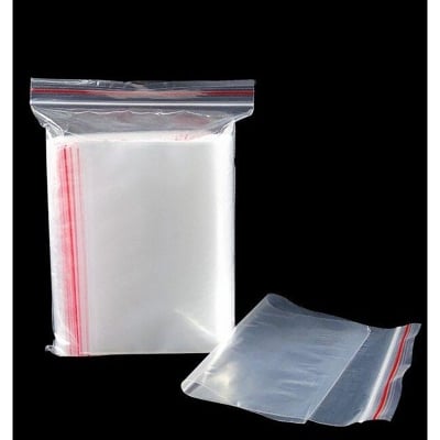 Picture of 200 pcs/lot - 5”x 6”  Zip Lock Plastic Packet (Neutral)