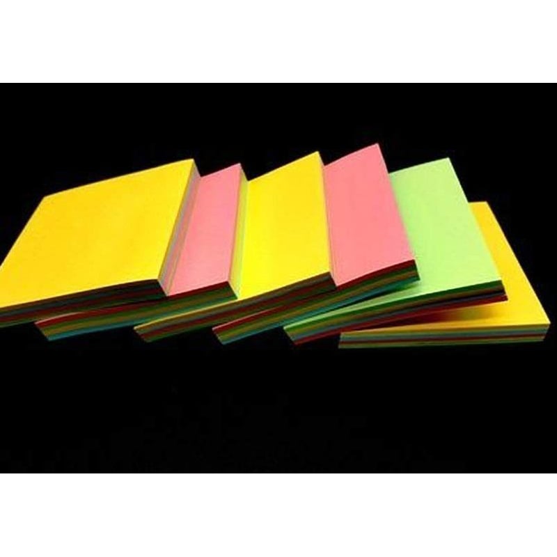 Picture of 1pcs Sticky Notes 3 x 3 Inch Self Stick For To Do List(Set of 100 Sheets) Multicolor (Multicolored)