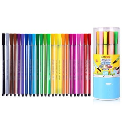 Picture of Water Color Pen 24 pcs Box (Multicolor)