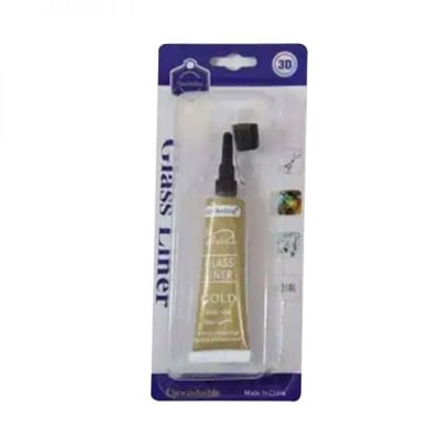 Picture of Keep Smiling Glass Liner 21ML Golden (Gold)