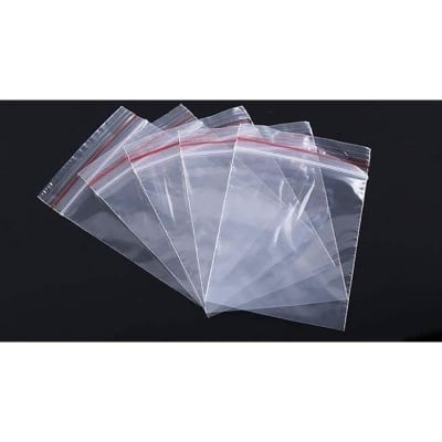 Picture of 5”x 7”  Zip Lock Plastic Packet - 100 pcs pack (Neutral)