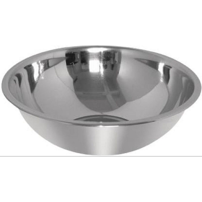 Picture of Steel Tasla / Bowl - 10 lNCH for mashing and storing Steel Vegetable Bowl  (Silver, Pack of 1) (Silver)