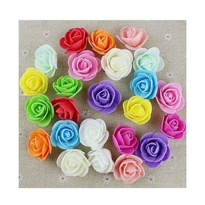 Picture of PE Foam Rose Head Flower Artificial (Multi)
