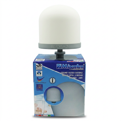 Picture of Miyako Water Filter Dome Filter,Miyako Ceramic Dome Replacement Water Filter,Ceramic Filter Cartidge. (White)