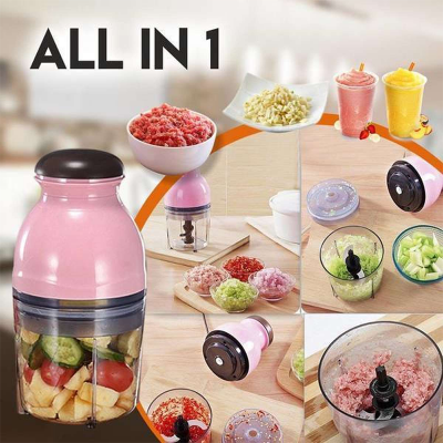 Picture of 1Pc Capsule Food Processor Replacement Bowl With Blade And Lid Blenders Cutter Mixers Grinder Chopper Mincer Accessories (Multicolor)